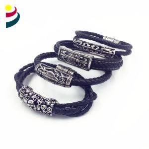 Fashion Charm Leather Bracelet Bangle