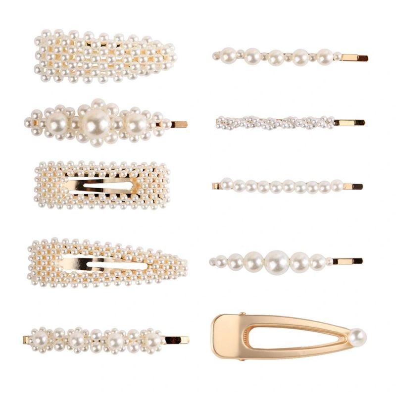 Graceful Pearl Decorative Hair Clip