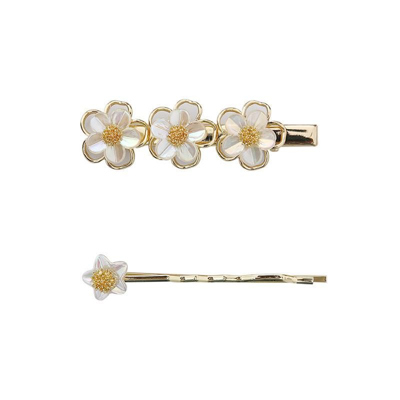 Fashion Pearl Flower Hair Clip Jewelry
