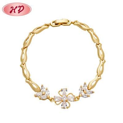 Fashion Jewelry Cubic Zircon Womens Charm Bracelets
