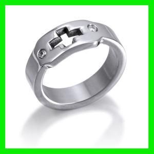 2012 Stainless Steel Jewellery Ring with Cross (TPSR669)