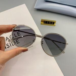 2021 New Metal Frame Sunglasses Special Shaped Oversized Sun Glasses