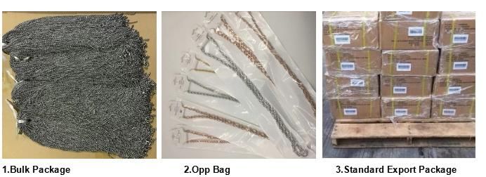 Custom Stainless Steel Jewelry Lip Chain Layering Necklace/Chain Accessories for Fashion Jewelry Making