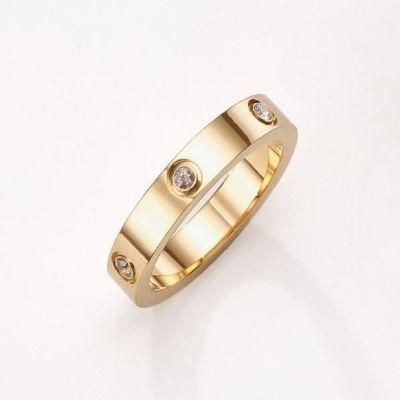 High Quality Fashion Custom Jewelry Titanium Steel Ring