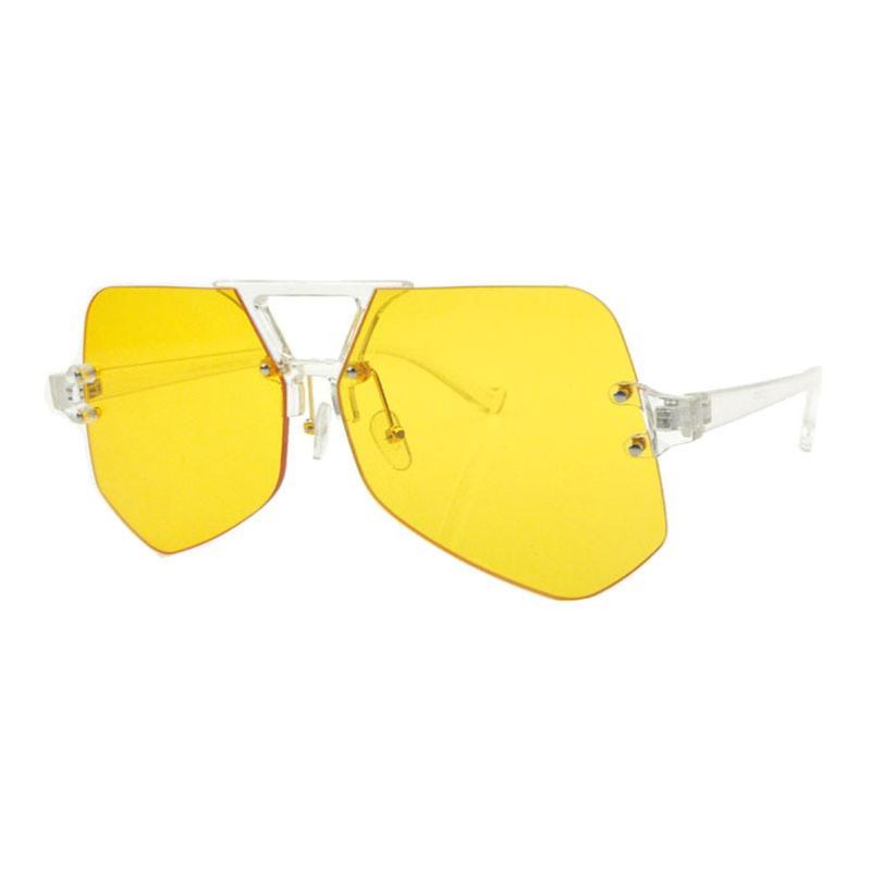 2017 Big Rectangle Fashionable Sunglasses