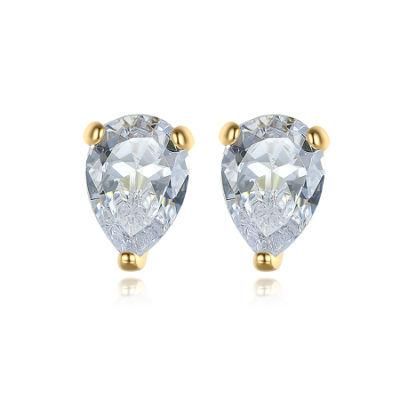 Fashion Silver Alloy Earrings with Pearl Crystal for Women