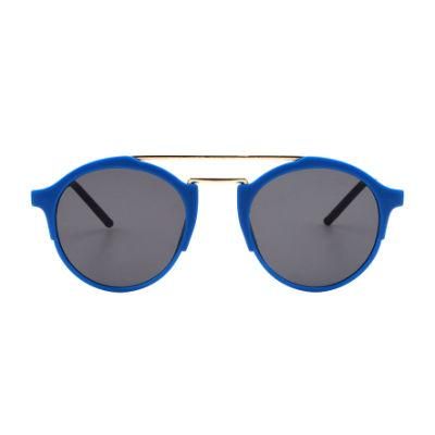 High Fashion Sunglasses Factory Supply Plastic Sunglasses Blue