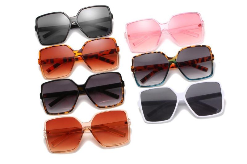2020 No MOQ Square Colorful UV400 Fashion Sunglasses