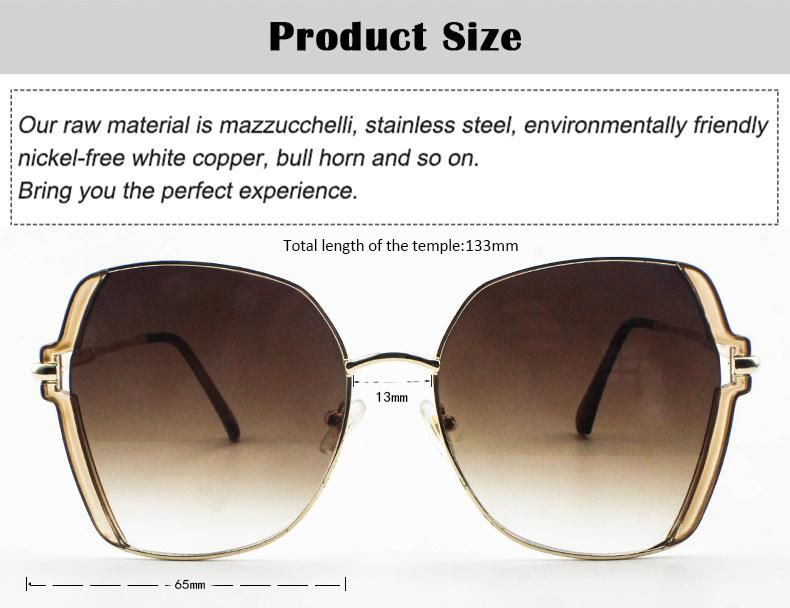 Hot New Custom Logo Ready Women Sunglasses