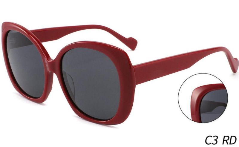 Square Cat Eye Sunglasses for Women Trendy Style Model-Shine