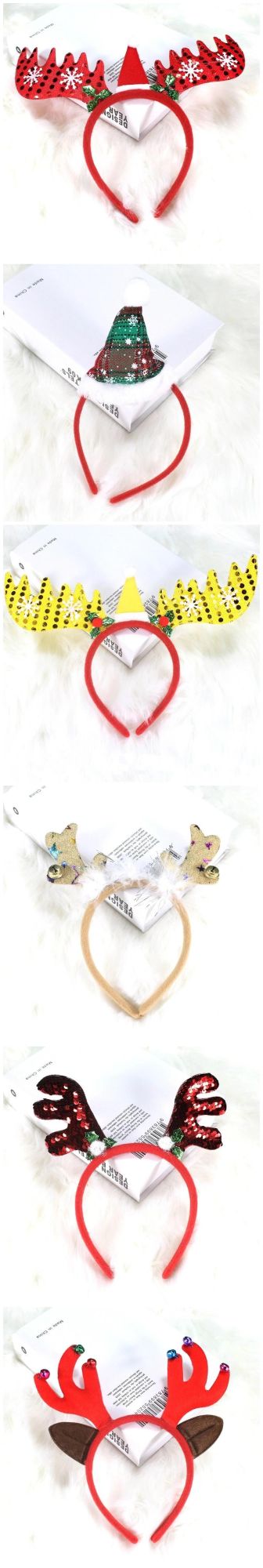 2020 Fashion Jewelry Christmas Gifts Decoration Hair Ornaments Head Hoop