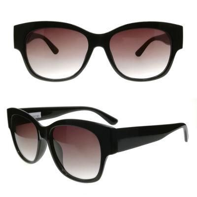 Plastic Sunglasses with Wide Temple