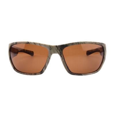 2017 Hot Selling Stylish Sports Sunglasses with Camo Pattern