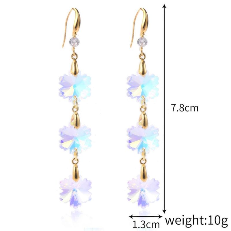 Holiday Fashion Gift Crystal Jewellery Earring