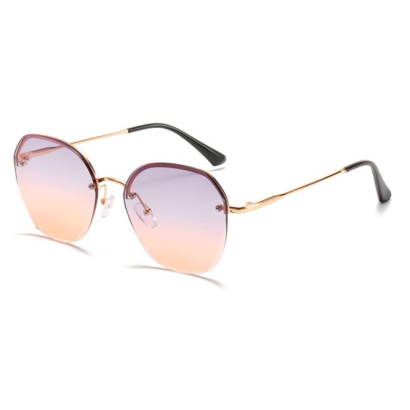 2020 Ready Made Metal Round UV400 Fashion Sunglasses