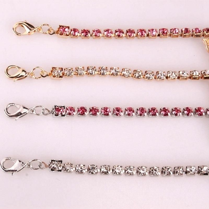 Creative Rhinestone Small Butterfly Anklet Claw Chain Tassel Foot Ornaments Female