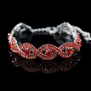 Stainless Steel Bracelets with Rhinestone