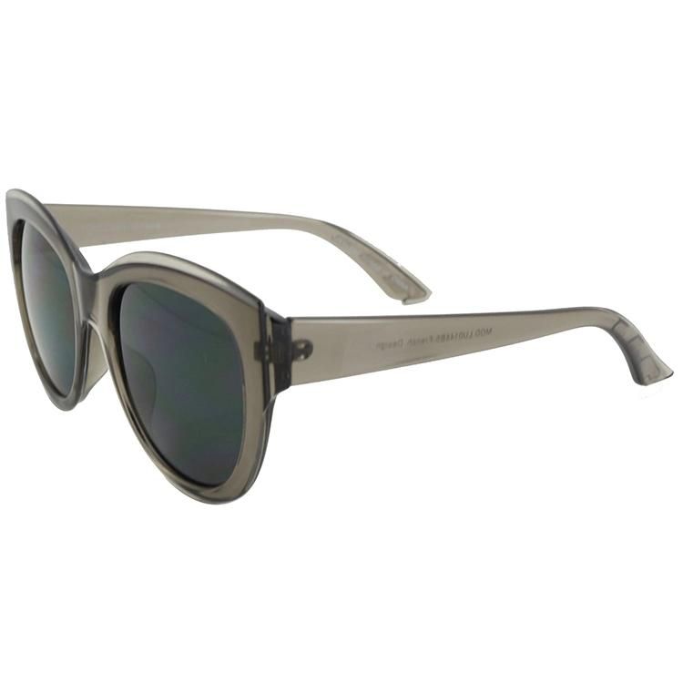 2019 Shiny Transparent Grey Fashion Sunglasses