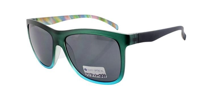 Fashion UV400 Oversized Gradient Frame Tr90 Plastic Big Frame Sunglasses