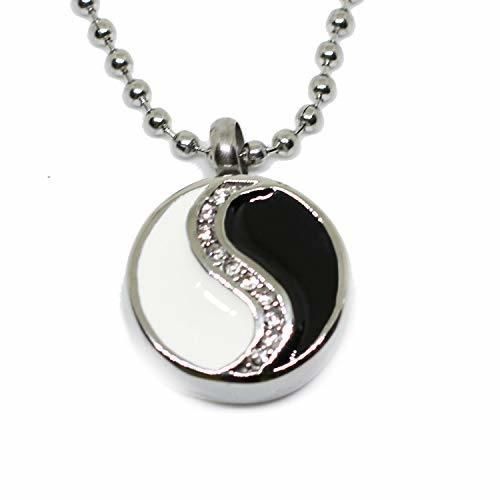 Yinyang Gossip Image Enamel Pendant for Ash