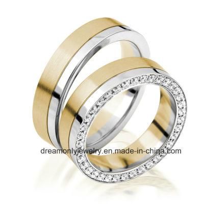 Showcase Circle Stone Brass Dummy Wedding Ring CNC Jewelry