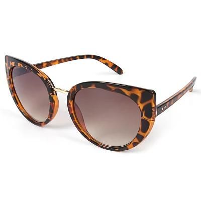 Custom Cat Eye Sunglasses PC Frame Sun Glasses Men Women Unisex Fashion Eyeglass with M Nail Decorated