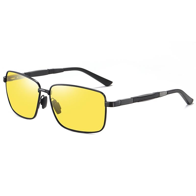 Delicate Classic Rectangular Polarized Sun Glasses Adult Sunglasses
