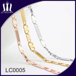 2017 New Gold Metal Stainless Steel Chain for Girls