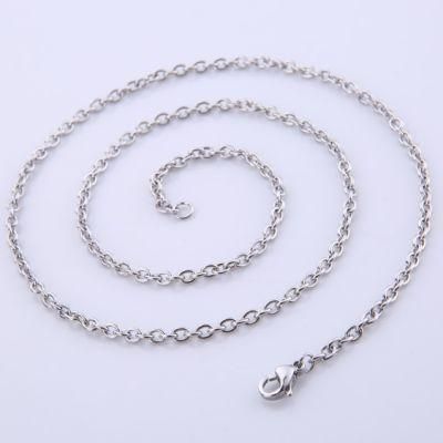 Wholesale Men Fashion Bracelet Women Anklet Stainless Steel Classic Cable Chains Necklace Jewelry