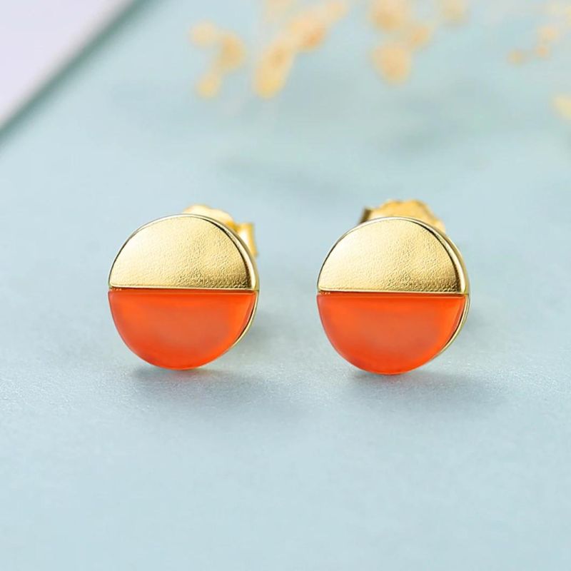 Fashion Jewelry 925 Sterling Wholesale Silver CZ Simple Earring