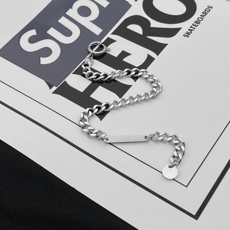 Manufacturer Custom Jewelry Good Quality Non Fade Man Stainless Steel Bracelet 2022 New Arrivals Fashion Adjustable Bracelet Couple Men Jewelry