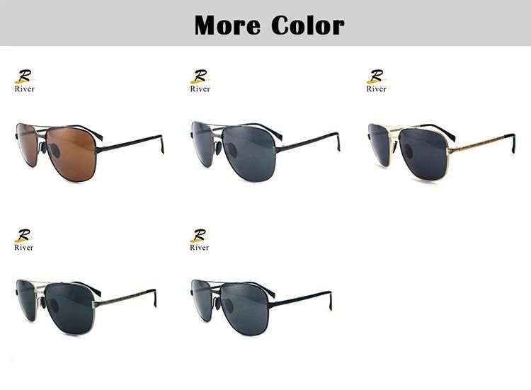 Hot New Double Beam Design Stock Polarized Men Sunglasses
