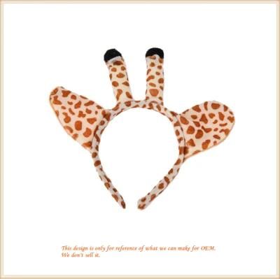 Giraffe Headband Zoo Animal Headpiece OEM