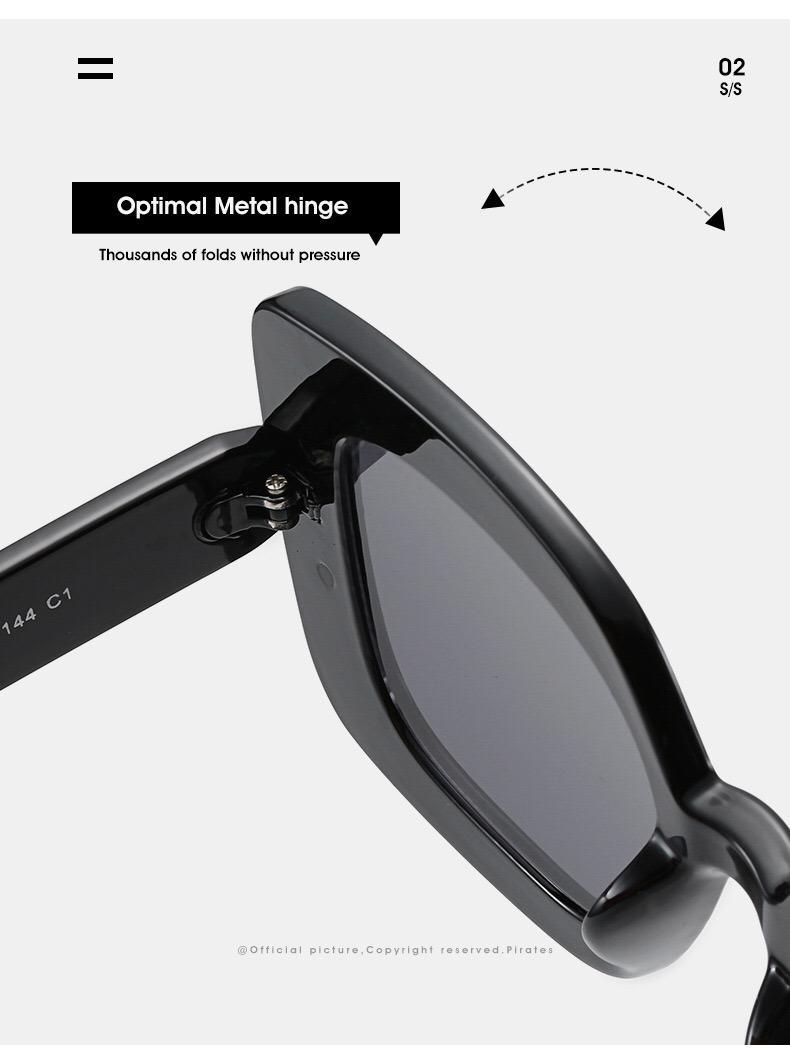 2021 Wholesale Fashion Square Oversized Unisex Sunglasses