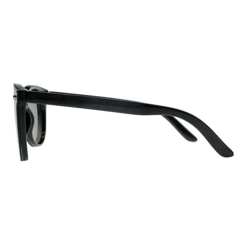 2018 Round Shape One Piece Flat Lens Sunglasses