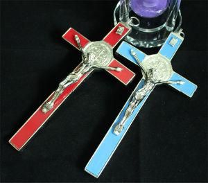 Factory 19X9.5cm Big Crucifix Pendant Nativity Set (MX208)