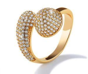 Fashion Design Cubic Zirconia Crystal Infinite Rings for Women Wedding Jewelry