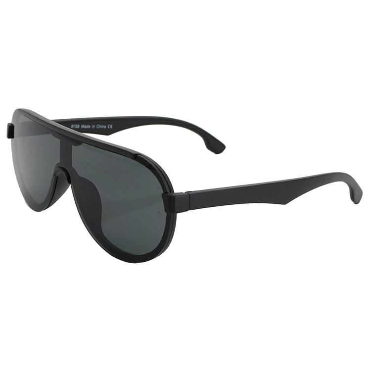 2019 Newly Simple One Piece Lens Fashion Sunglasses
