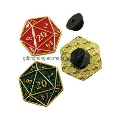 Geometry Shape Metal Badge