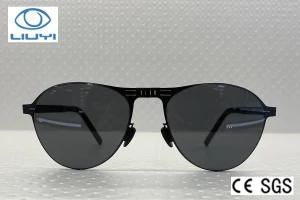 Stainless Fashion Sunglasses with UV 400 Protection for Men or Women Mc012-B