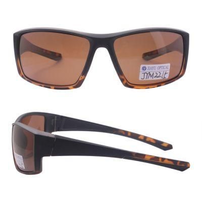 Sports Glasses Square Tortoise Frame Polarized Fishing Driving Men Sport Sunglasses