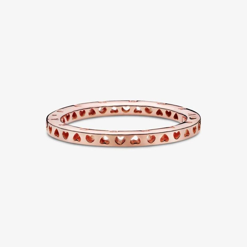 Custom Jewelry Dainty Love Ring Gold Stainless Steel Fashion Custom Ring
