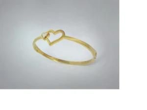 Fashion Stainless Steel Heart Bracelet (BC5265)