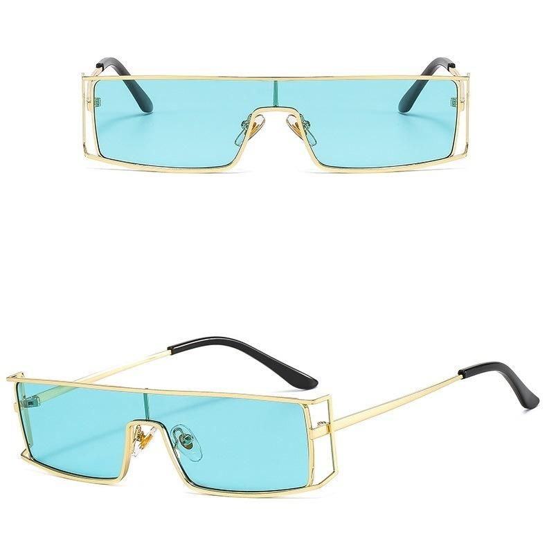 2022 Metal Frame One Piece Sunglasses Punk Sunglasses
