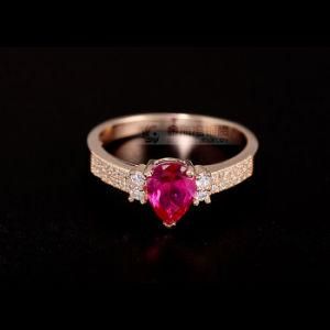 Popular 925 Sterling Silver Rose Gold Plated Rings