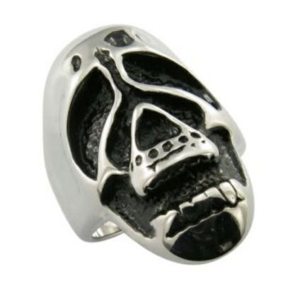 Stainless Steel Jewelry Skull Ring
