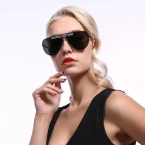 New Female Polarized Sunglasses Metal Frame Unique Design Fashionable Sunglasses
