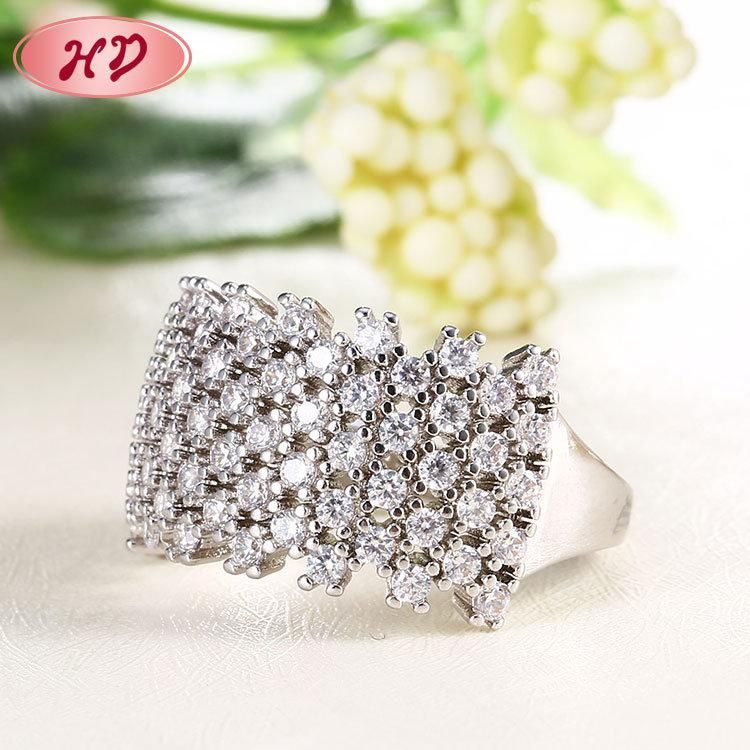 Accessories Women Rings Wholesale Jewelry Ring Fashion Diamond Engagement Party Women Ring