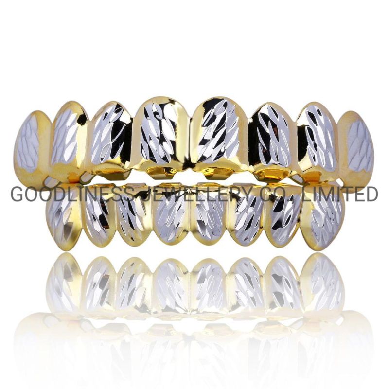 Plain Teeth Grillz Hip Hop Rapper Jewelry