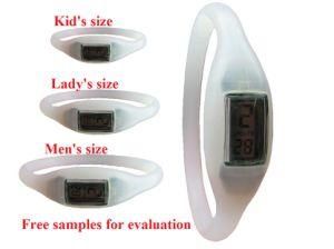 Fashion Wrist Watches With Transparent Colors Wristband (FW-210)